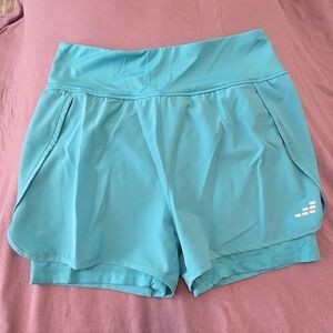BCG Girls Aqua Athletic Shorts
